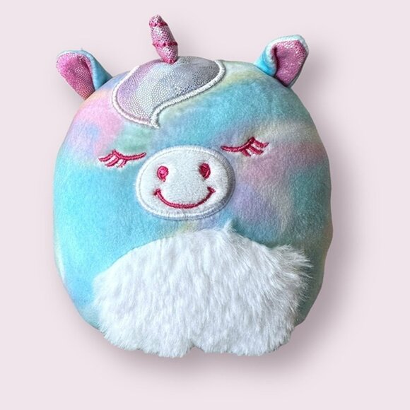 Squishmallow Tie Dye Unicorn Plush - Picture 1 of 5